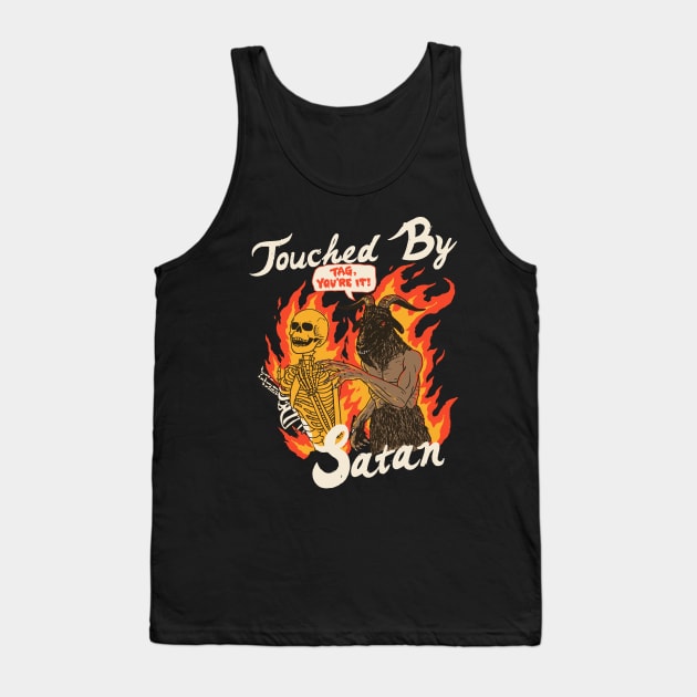 Touched By Satan Tank Top by Hillary White Rabbit